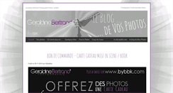 Desktop Screenshot of geraldine-bertrand.com